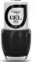 Esmalte Novo Toque Gel preto