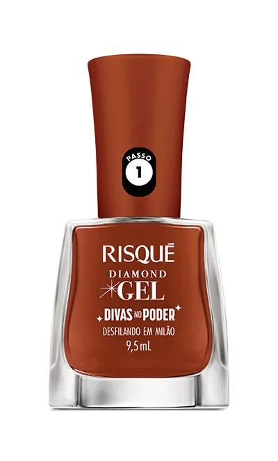 Esmalte Risque Diamond Gel Desfilando Em Milao