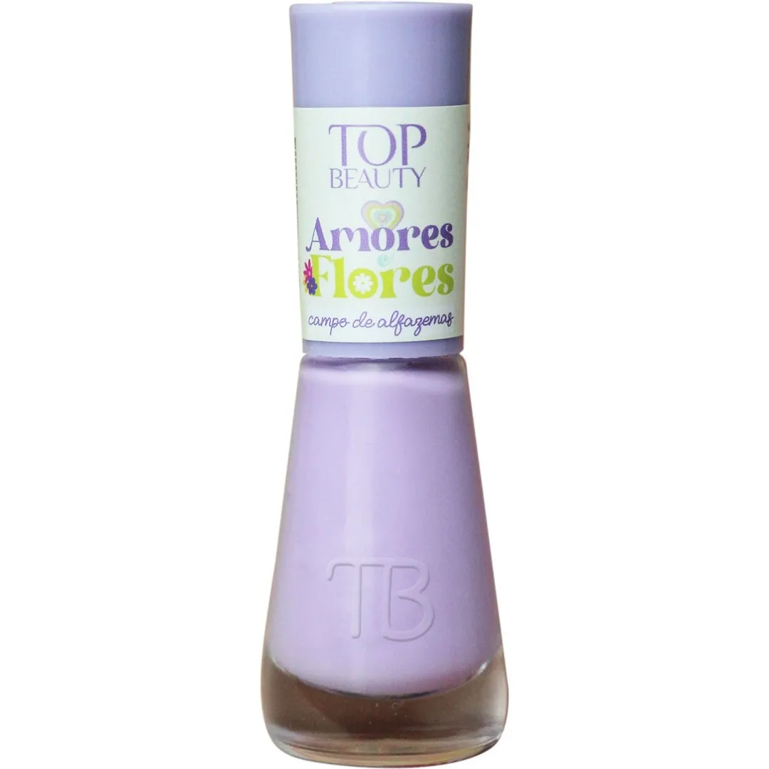 Esmalte Top Beauty 12 Free Amores e Flores - Campo das Alfazemas