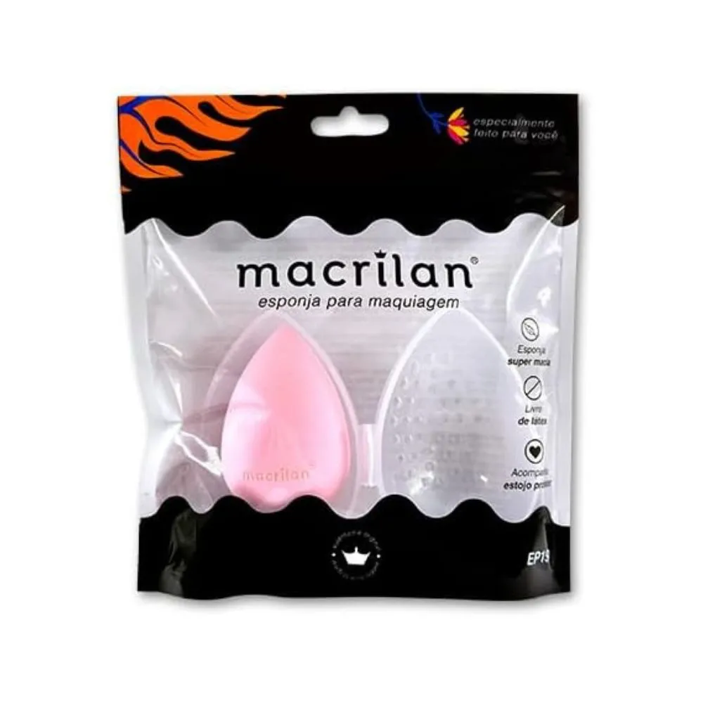 Esponja com Estojo Protetor Macrilan
