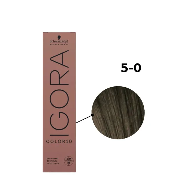 Tinta Capilar Schwarzkopf IG Color10 5-0 60ml