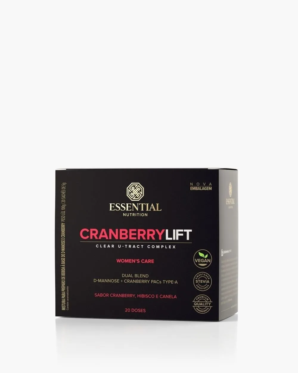 Essential Nutrition Cranberry Lift 20 Sachês
