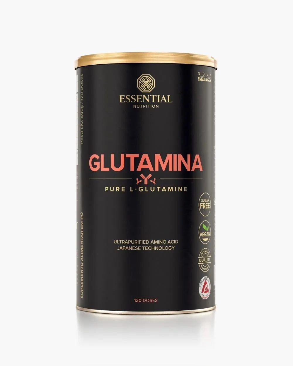 Essential Nutrition Glutamina Lata 600g