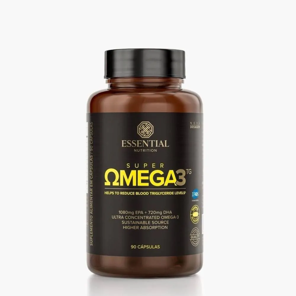 Essential Nutrition Super Omega-3 Tg 1g 90 Cápsulas