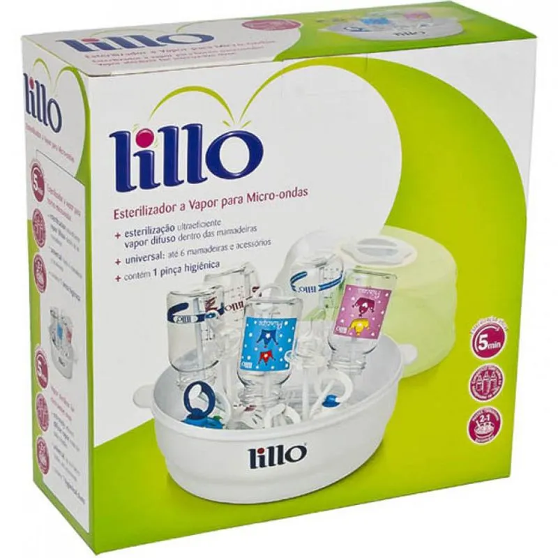 Esterilizador A Vapor Para Micro-ondas Lillo