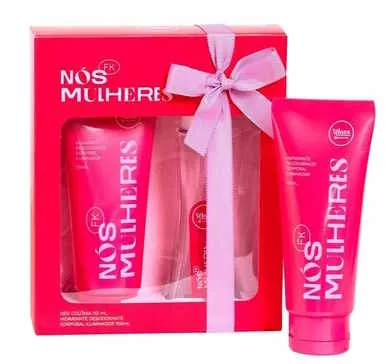 Estojo Nós Mulheres  Col 112Ml + 1 Hidratante Corporal Iluminador 100Ml