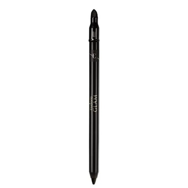 Eudora Glam Lápis Kajal com Esfumador Preto Absoluto 1,1g