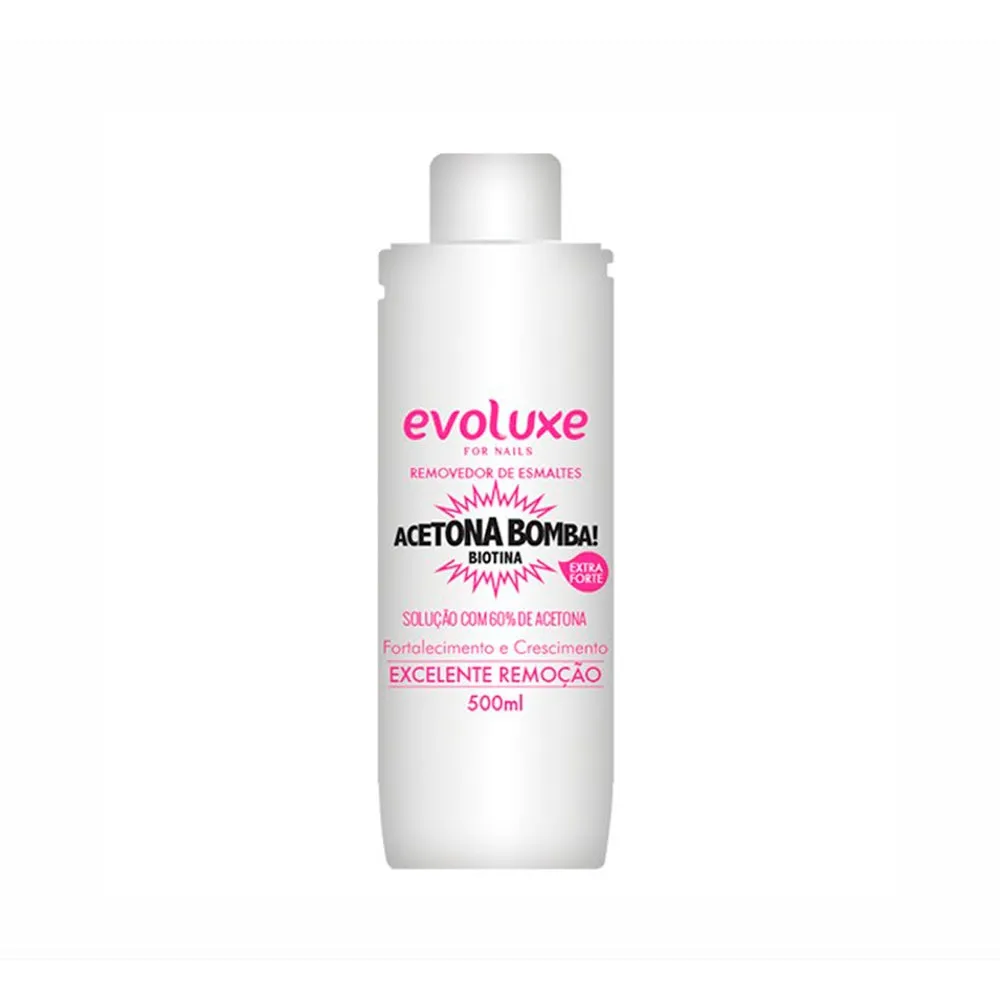 Removedor De Esmalte Evoluxe Bomba 500Ml