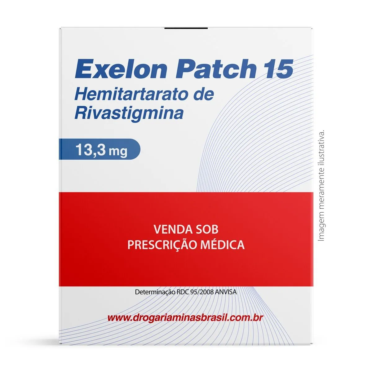 Exelon Patch 15 13,3Mg/24H Com 30 Adesivos