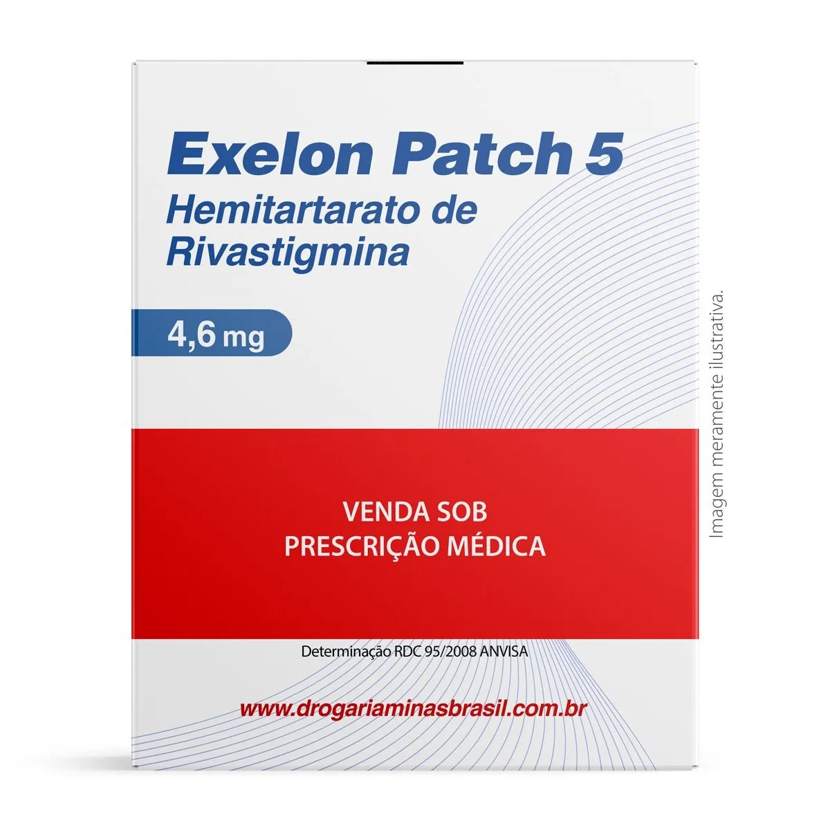 Exelon Patch 5 4,6Mg  24 H Com 30 Adesivos