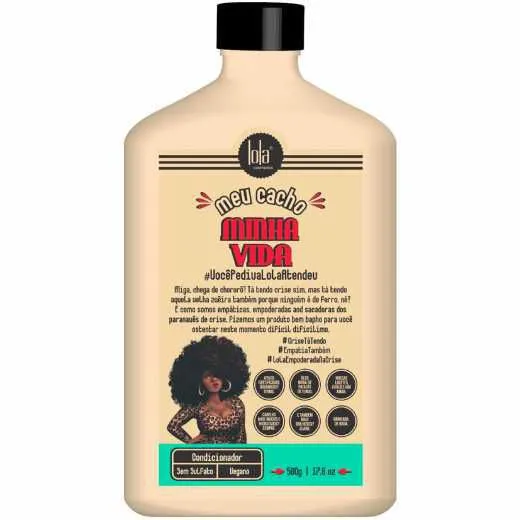 Meu Cacho Minha Vida Condicionador 500g Lola