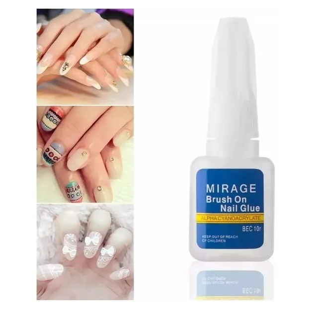Cola para Unhas Postiça Mirage Brush On