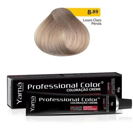 Coloração Professional Color Nano Infusion 8.89 Louro Claro Perola Yamá