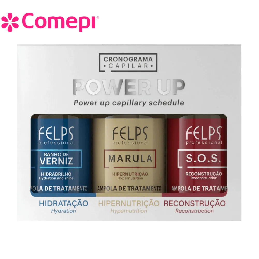 Felps Cronograma Capilar PowerUp 3x15ml