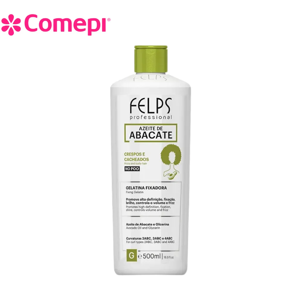Felps Fixador Cachos Azeite Abacate 500ML