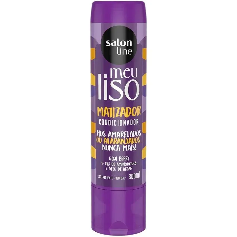 Condicionador Salon Line matizador meu liso #loiromatizado 300ml