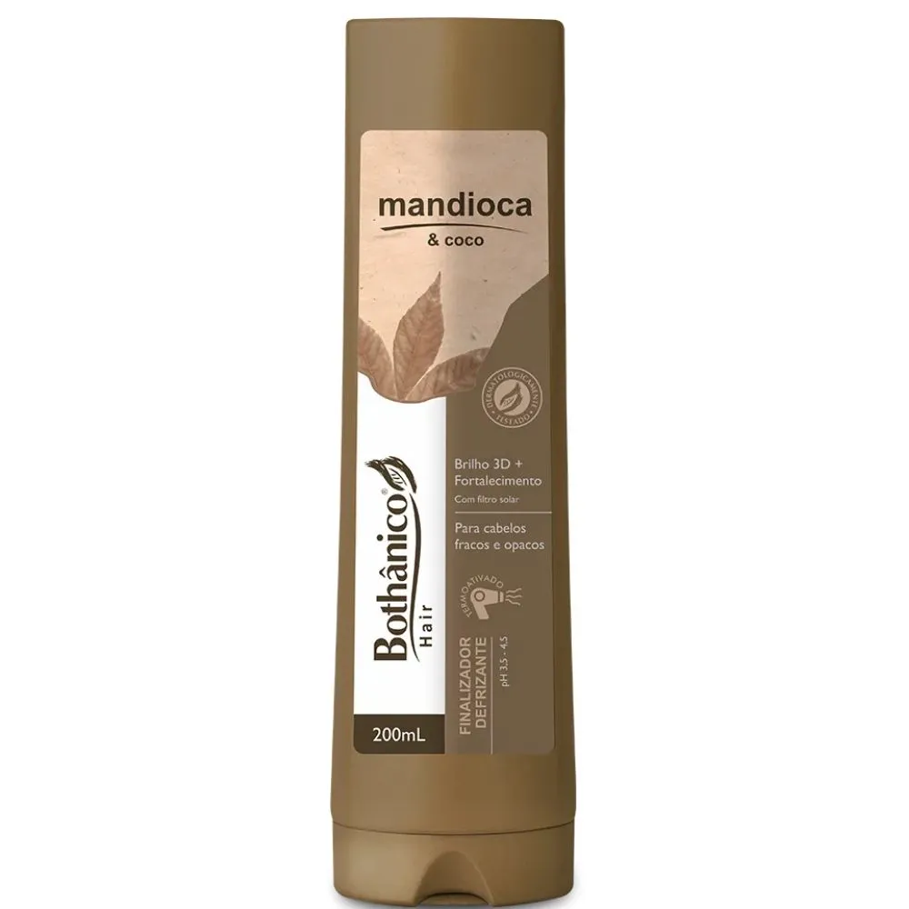 Finalizador Mandioca e Coco Bothânico 200ml