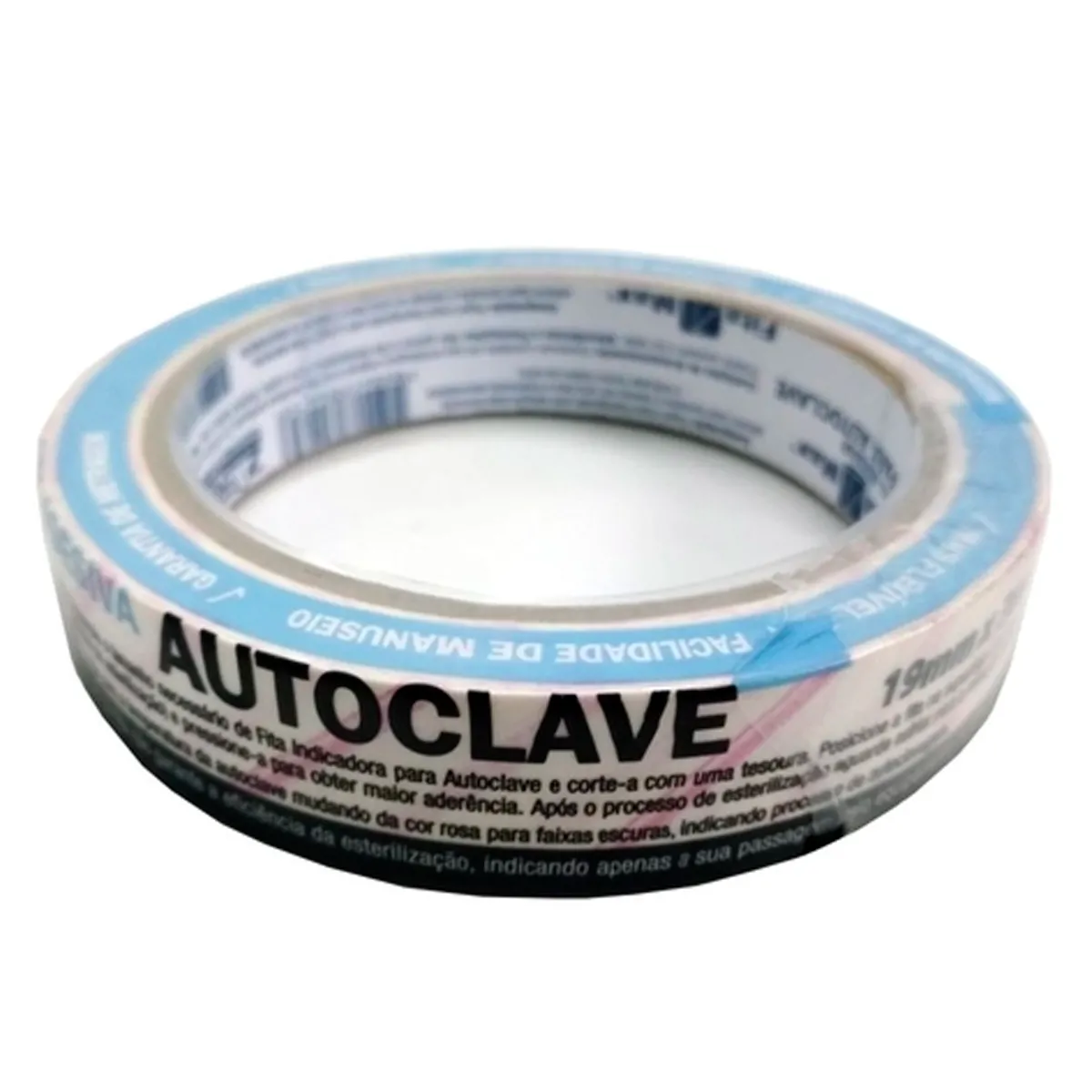 Fita Adesiva Para Embalagens de Autoclave 19mm X 30mt