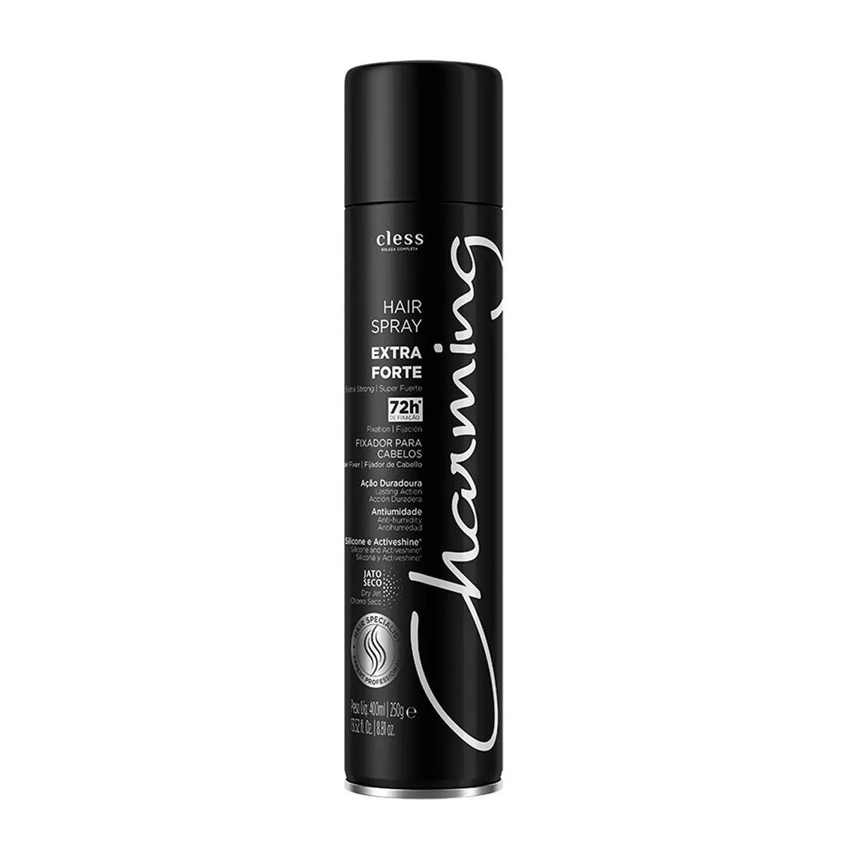 Fixador de Penteado Charming Hair Spray Extra Forte 400ml