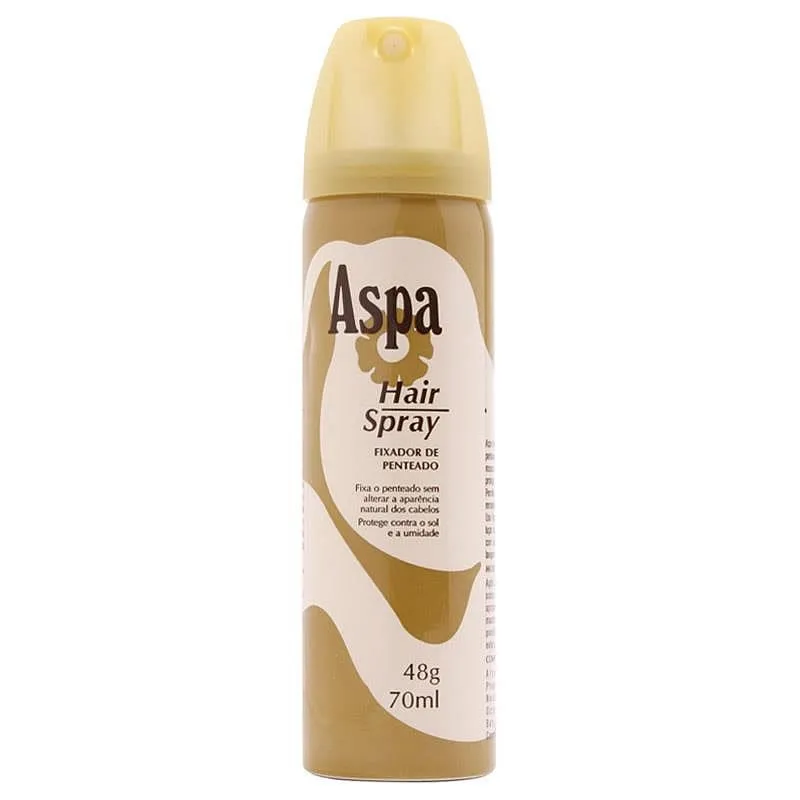 Fixador De Penteado Hair Spray Aspa 70Ml