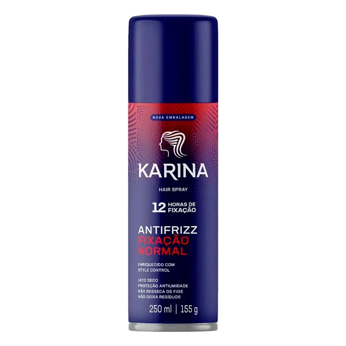 Fixador Hair Spray Karina Fixação Normal 250ml