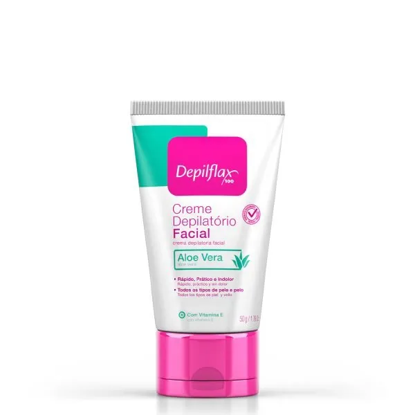 Depilflax Creme Depilatório Facial 50g