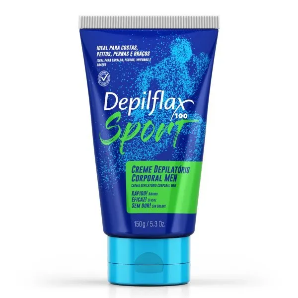 Depilflax Creme Depialtório Corporal MEN SPORTS 150g