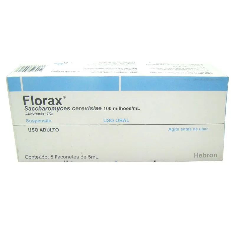 Florax Uso Adulto Com 05 Flaconetes de 05 ML - Hebron