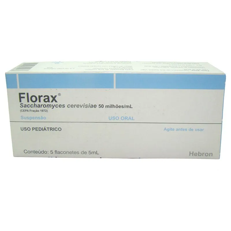 Florax Uso Pediátrico Com 05 Flaconetes de 05 ML