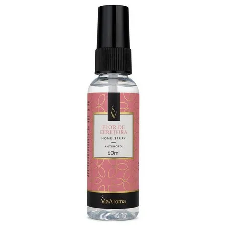 Home Spray Flor de Cerejeira - Via Aroma - Frasco com 60ml
