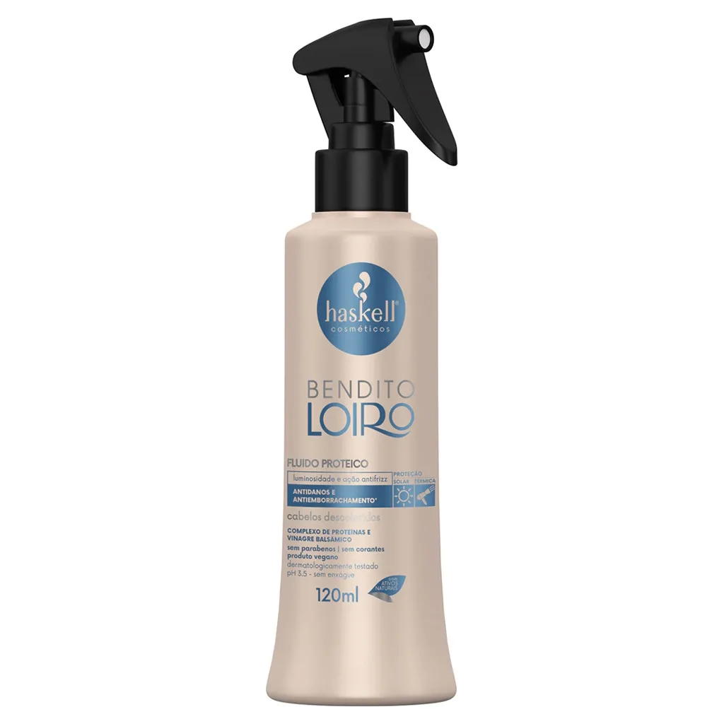 Fluido Proteico Haskell Bendito Loiro 120ml