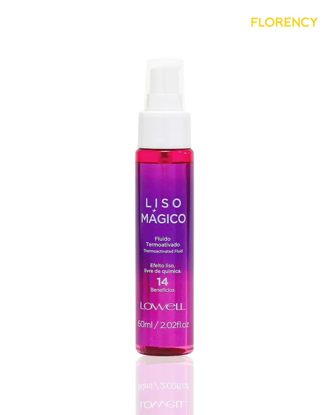 Fluido Termoativado Lowell Liso Mágico 60ml