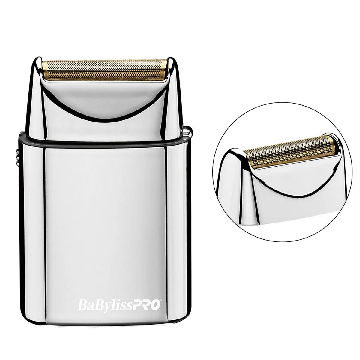 Máquina de Acabamento e Barbear Metálico BabyLiss Pro Foil Fx 01 Pilha AA