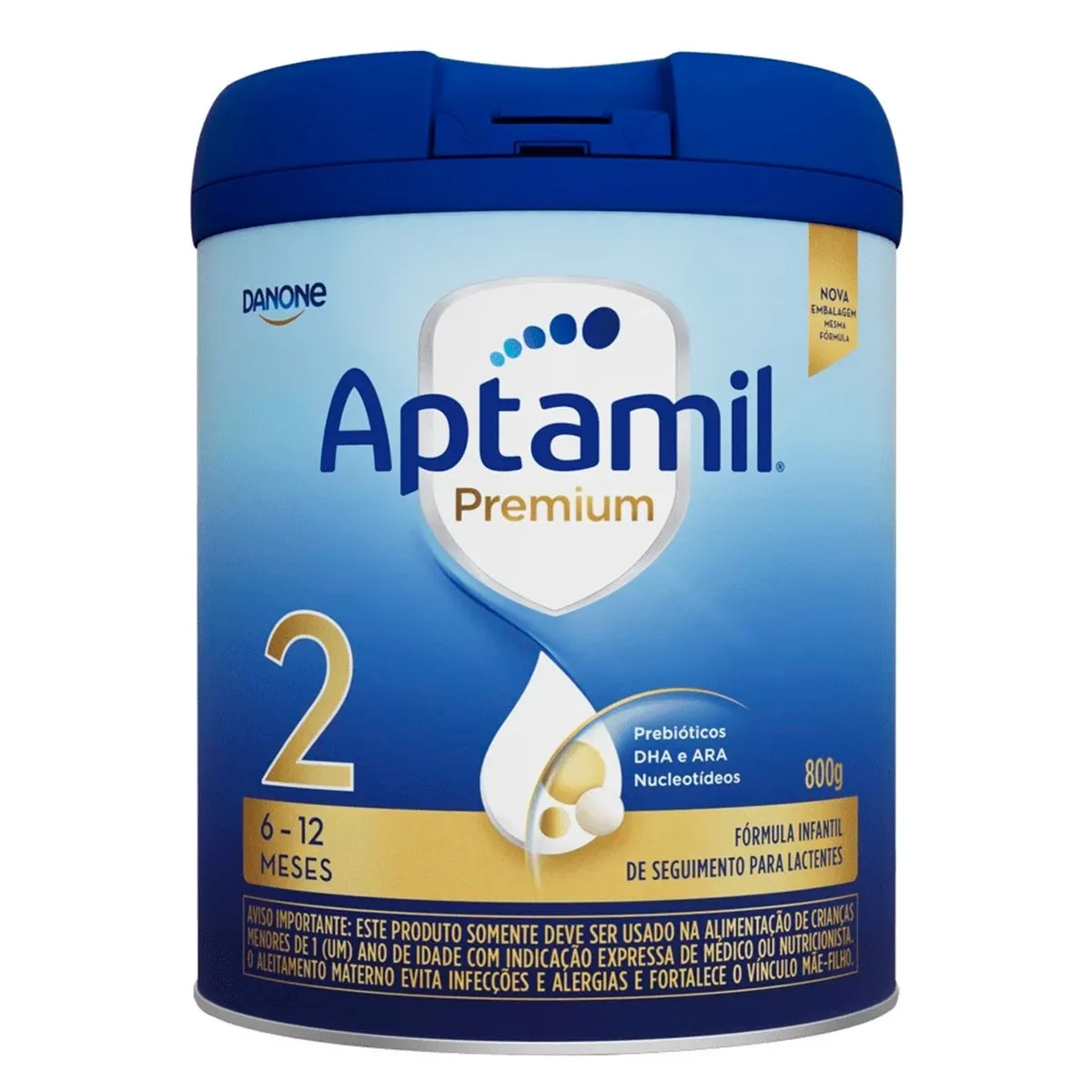 Fórmula Infantil Aptamil Premium 2 800g