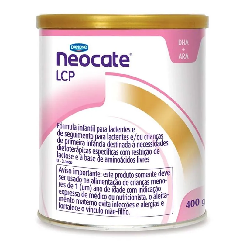 Fórmula Infantil Neocate Lcp Danone 400G