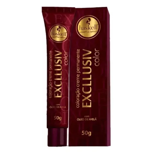 Coloração Haskell Excllusiv Color 4.0 Castanho Medio 50g