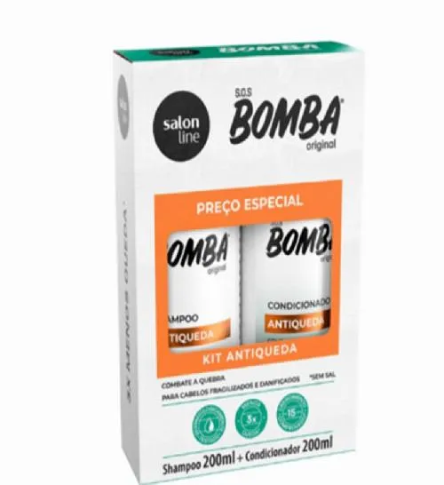Kit Salon Line Bomba Antiqueda 200ml