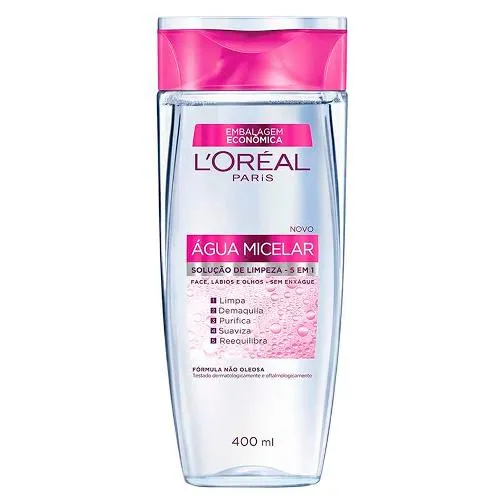Água Micelar Loréal Paris 5 em 1 400ml