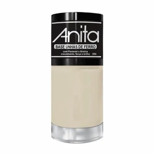 Esmalte Anita 550 Base Unhas De Ferro Tratamento 10ml