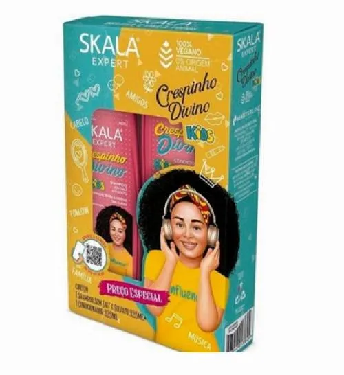 Kit Skala Crespinho Divino Shampoo + Condicionador 325ml