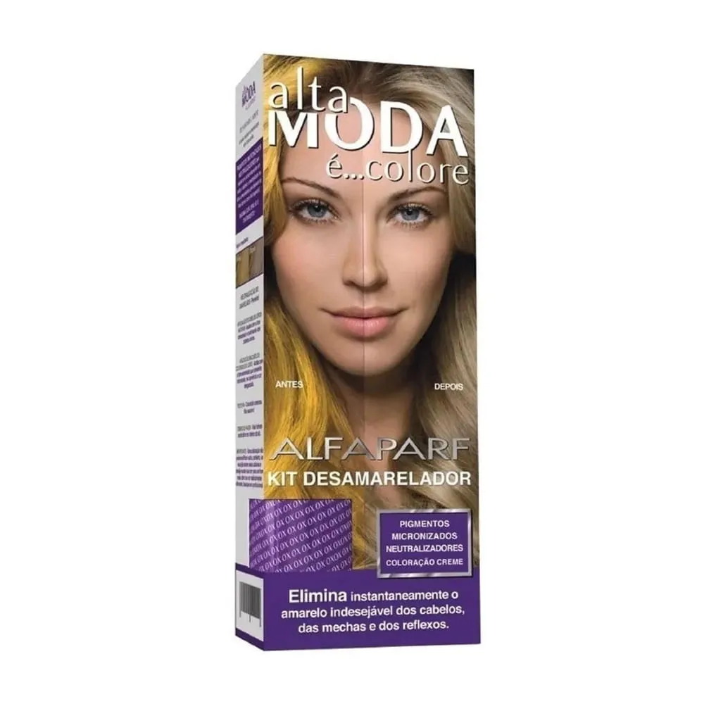 Kit Desamarelador Alta Moda Alfaparf