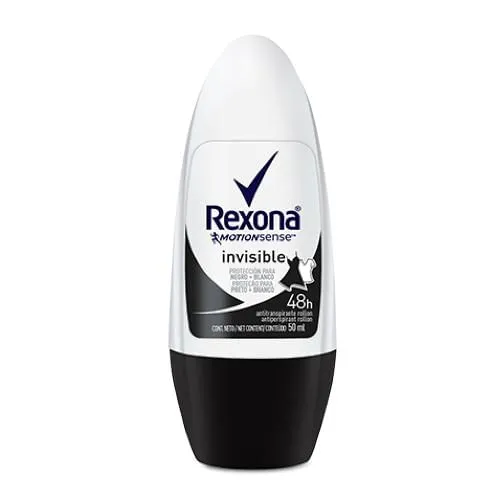 Desodorante Antitranspirante Rollon Rexona Men Antibacterial + Invisible 50ml