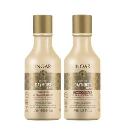 Kit Inoar Absolut Daymoist CLR Shampoo e Condicionador 250ml
