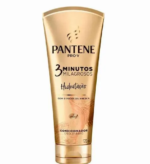 Condicionador pantene 3 minutos milagrosos hidratação 170ml