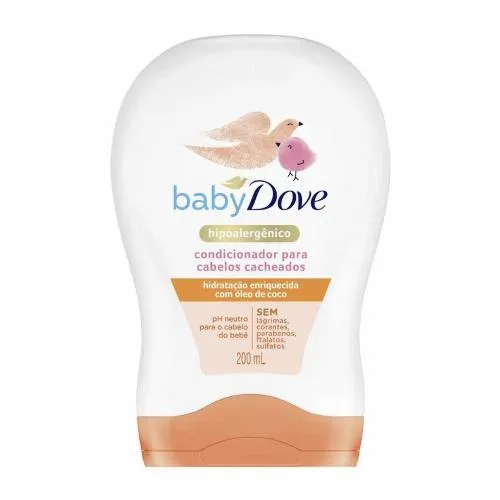 Condicionador Baby Dove Cabelos Cacheados 200ml