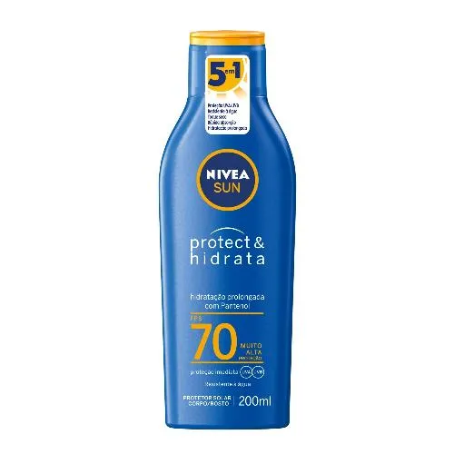 Protetor Solar Nivea Sun Protect e Hidrata FPS70 200ml