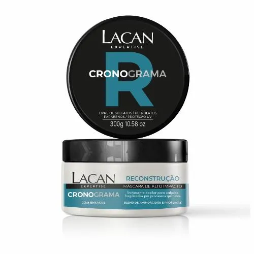 Máscara Lacan Alto Impacto Cronograma Reconstrução 90g