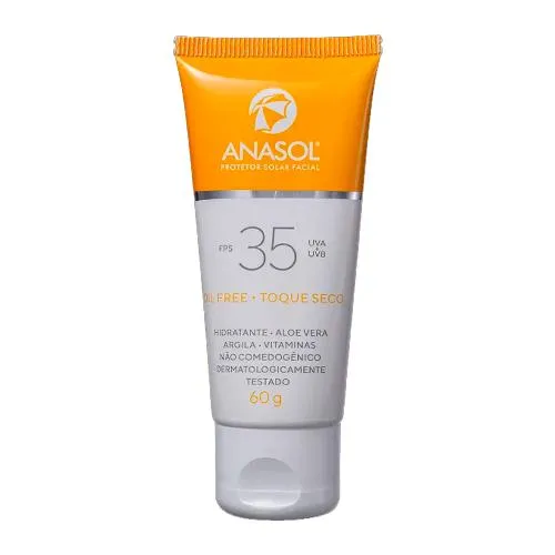 Protetor Solar Facial Anasol Oil Control FPS35 60g
