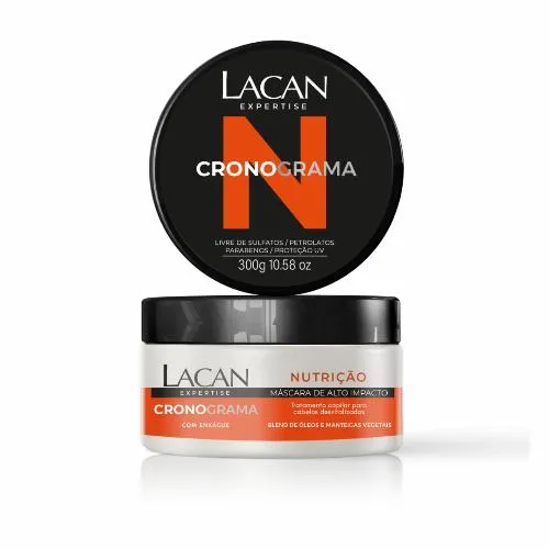Máscara Lacan Alto Impacto Cronograma Nutrição 90g