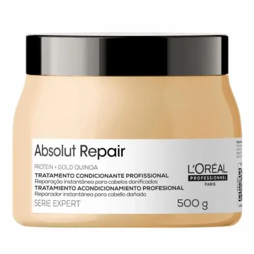 Máscara Capilar L'Oréal Professionnel Serie Expert Absolut Repair Gold Quinoa + Protein 500g